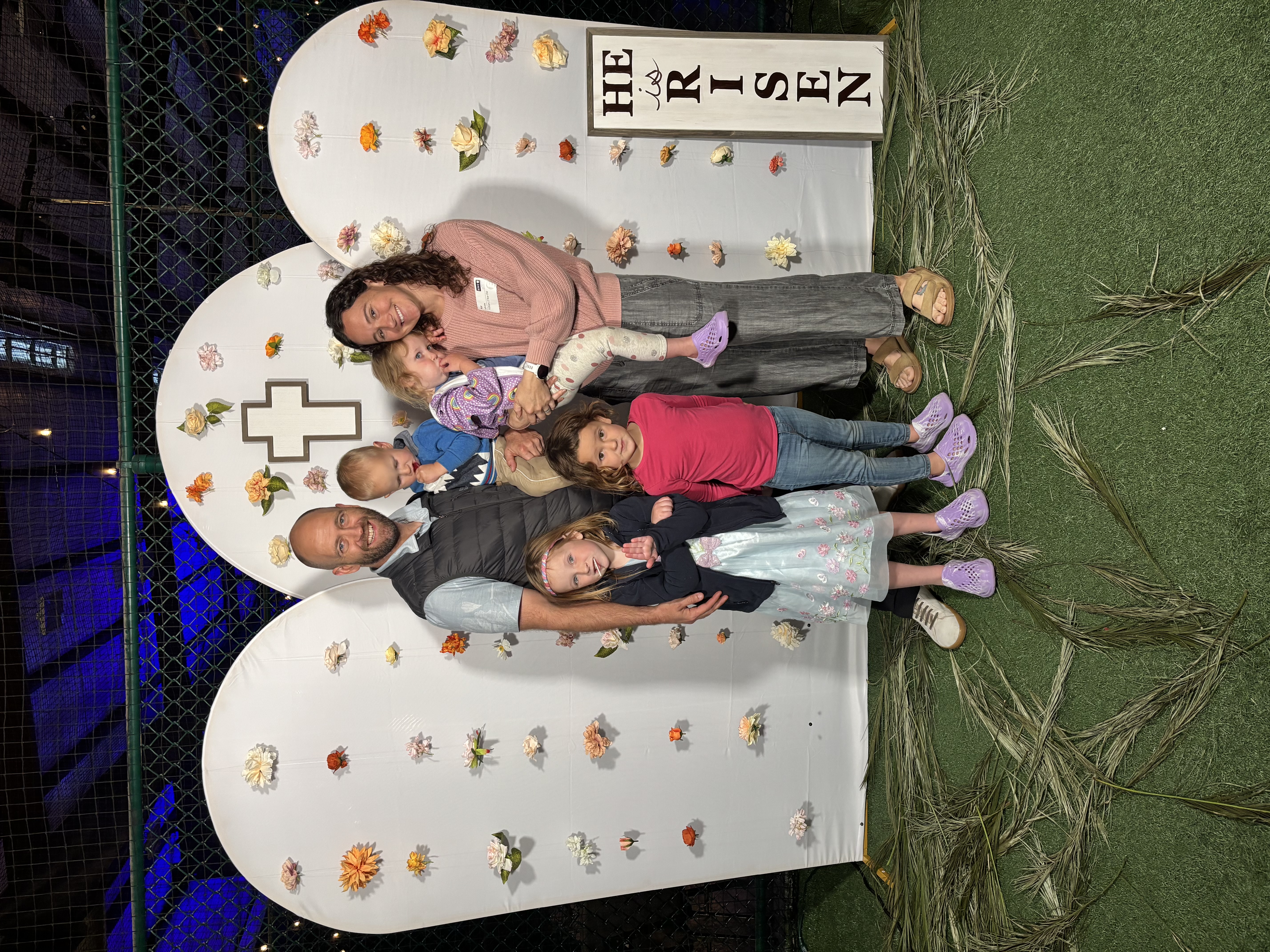 Travis LaFaitte with his family